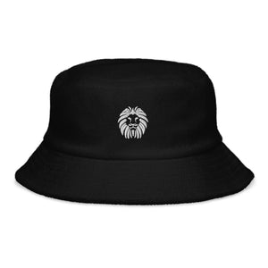 Terry cloth bucket hat