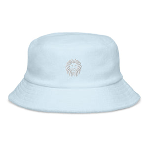 Terry cloth bucket hat