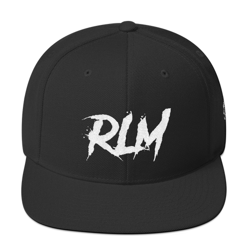 RLM Flat Embroidered Snapback Hat