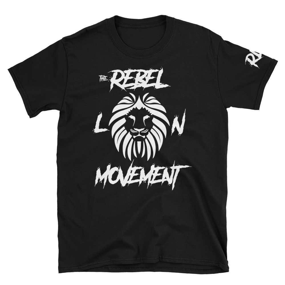 RLM Men’s Short-Sleeve T-Shirt (RLM lettering left sleeve)
