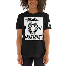 Load image into Gallery viewer, RLM Black Short-Sleeve Woman’s T-Shirt Box Print
